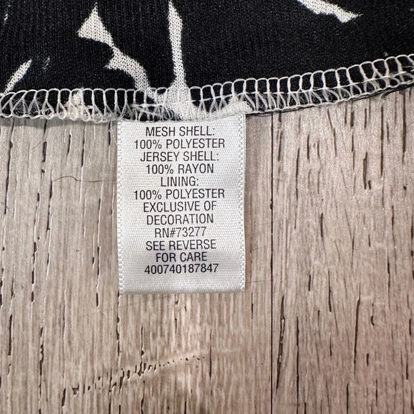 Simply Vera Wang S Lined, Pleats Sleeveless Floral Print Maxi Dress - Picture 4 of 4